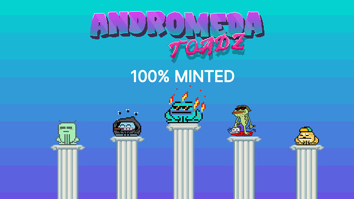 ATOADZ_100 MINTED