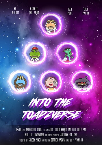 into the toadzverse poster