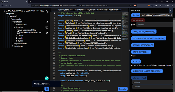 ide on metis