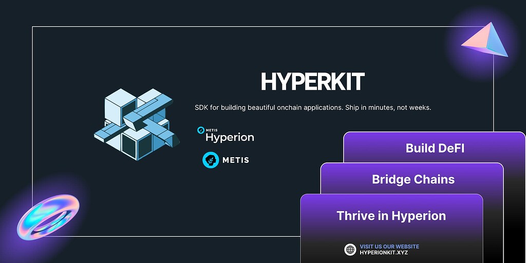 Ecosystem Proposal (CVP): Hyperkit a Modular DeFi & Cross-Chain Builder ...