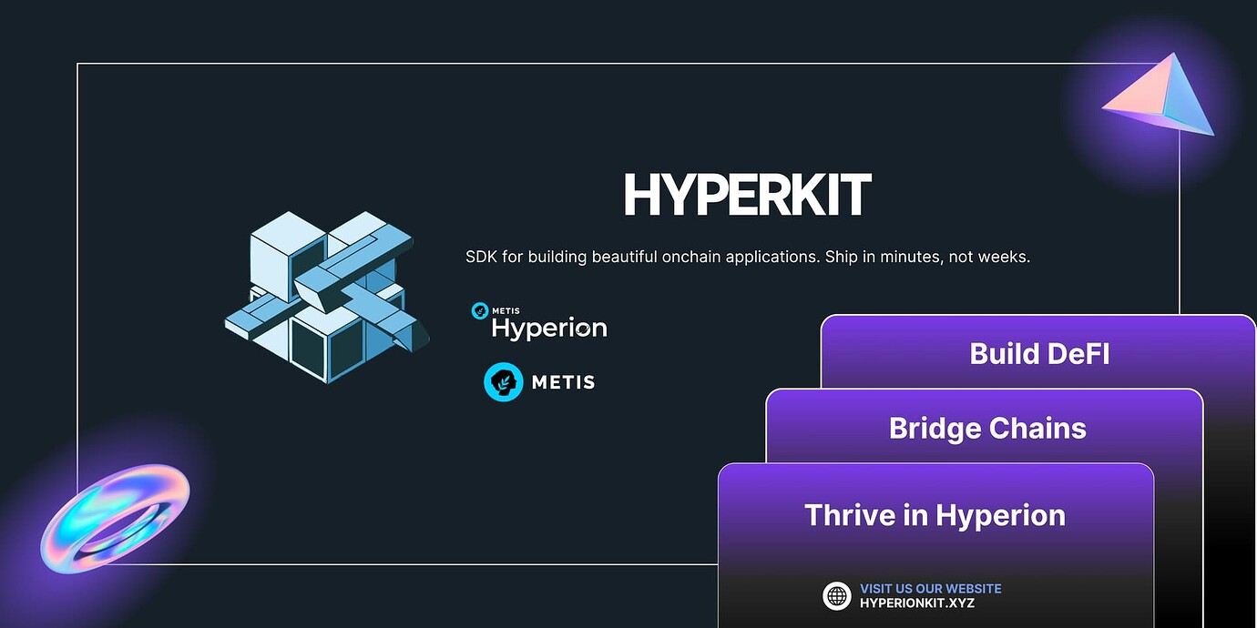 Ecosystem Proposal (CVP): Hyperkit a Modular DeFi & Cross-Chain Builder ...