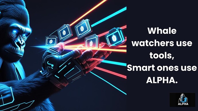 Whale watchers use tools. Smart ones use ALPHA. (2)