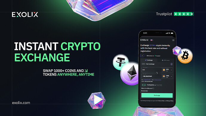Instant crypto exchange twitter
